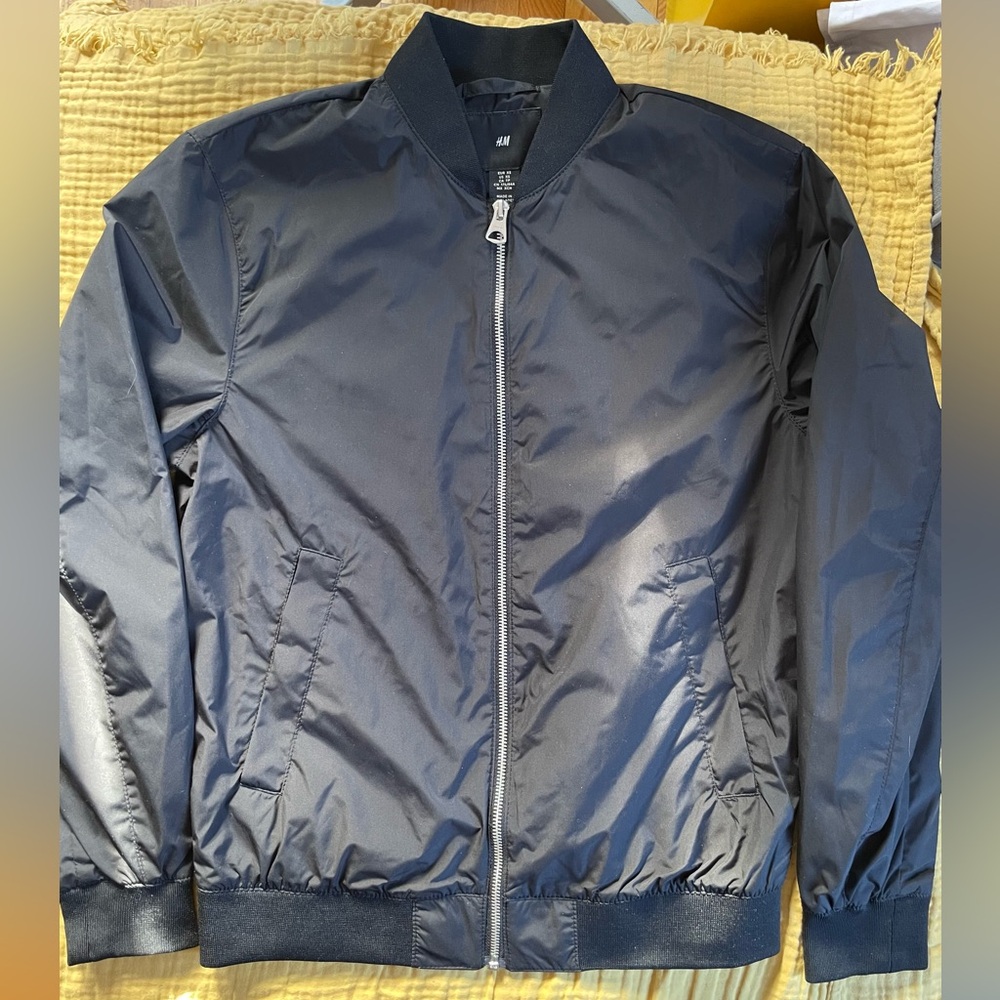 H&M Black Bomber Jacket